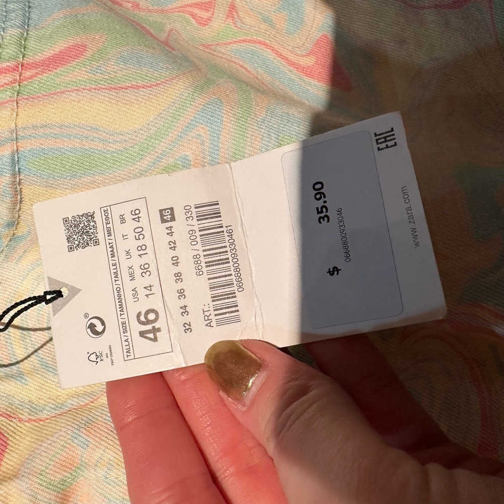 NWT- ZARA SHORTS - Picture 2 of 4